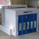 side down draft spray booth